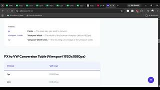 Px To Vw Converter - Convert Pixels To Vw Onlinepx.io