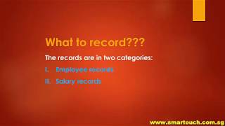 Payslip from Payroll Singapore : Employment Act - Employment Records screenshot 5