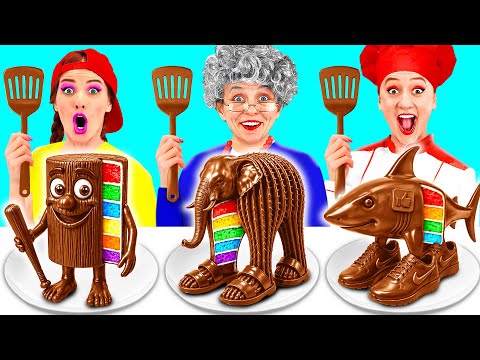 Me vs Grandma Cooking Challenge | Epic Hacks and Recipes by PaRaRa Challenge