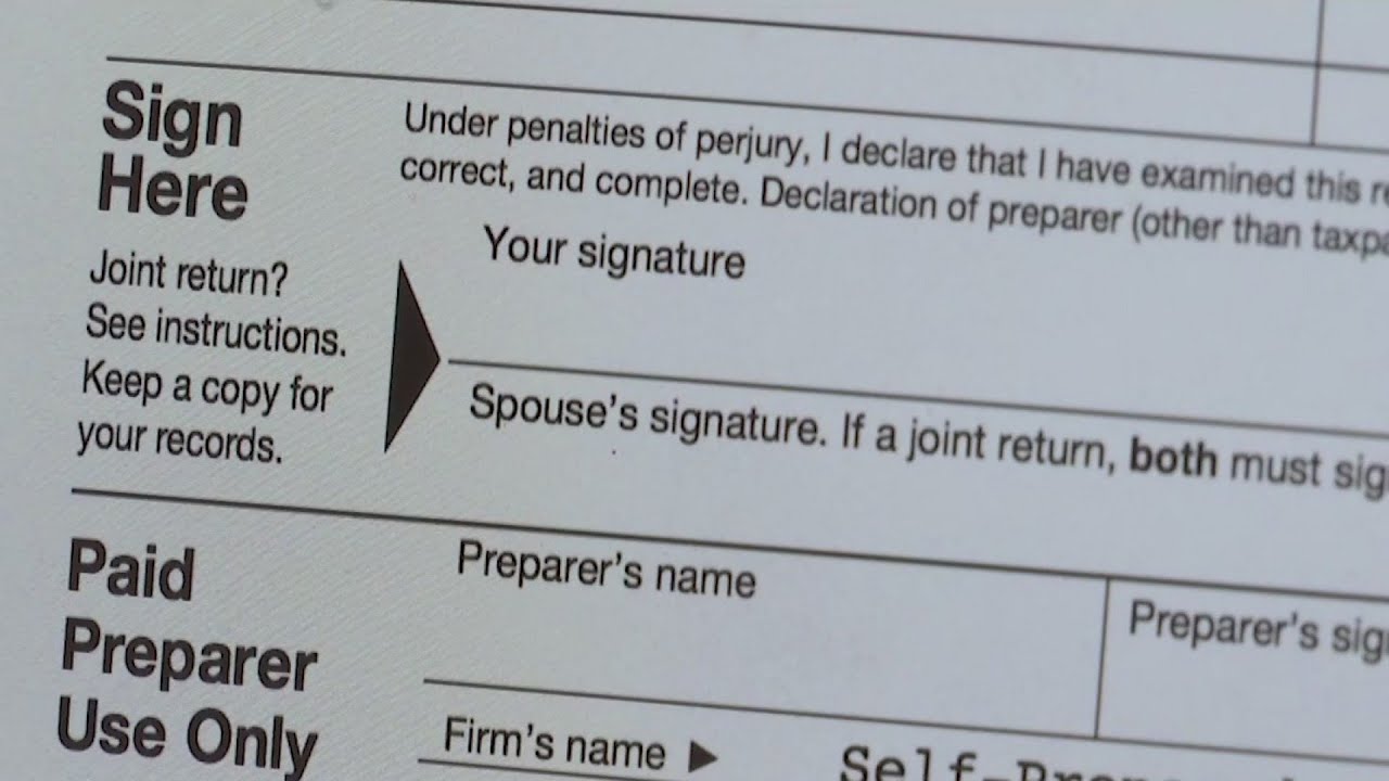 Tips to protect your identity, refund during tax season YouTube