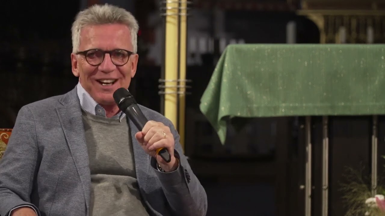 Ein Abend mit Bundesminister a.D. Thomas de Maizière über Politik, Gott und die Welt