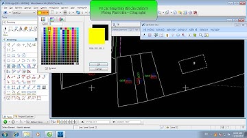 Hướng dẫn vẽ bảng thửa đất chỉnh lý dùng Vietmap