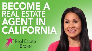 Real estate agent in california ...