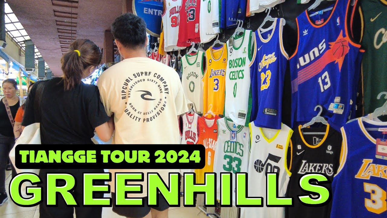 [4K] GREENHILLS SHOPPING CENTER AND TIANGGE TOUR 2024
