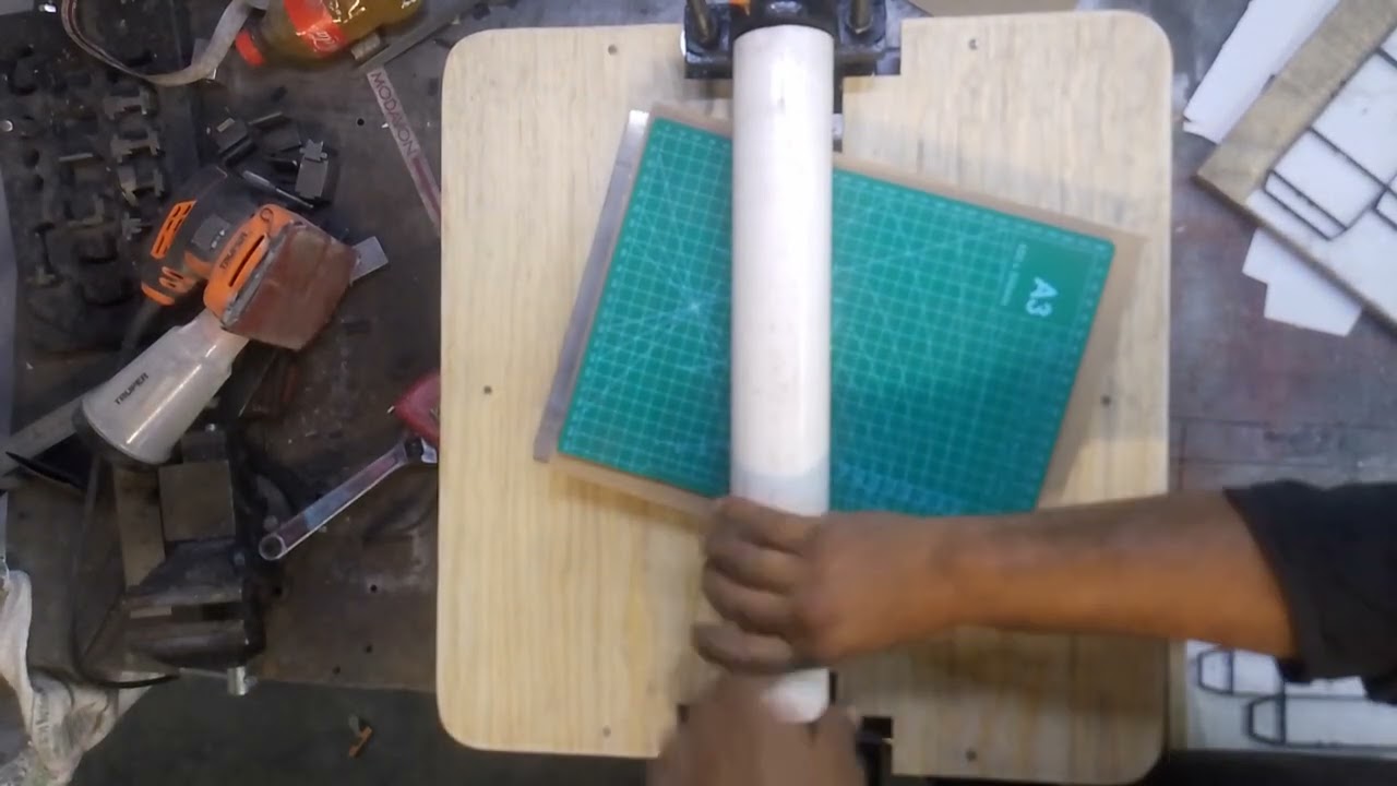 Cómo hacer cajas en suajadora de rodillos.