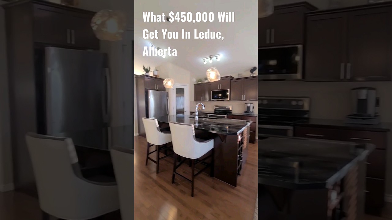 450,000 BiLevel In Leduc / 4 Beds, 3 Full Baths... Plus A Completely