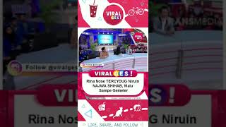 Rina Nose Tercyduk Niruin Najwa Shihab