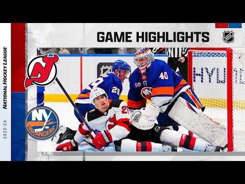 NHL Highlights  Devils vs. Islanders - March 27, 2023 