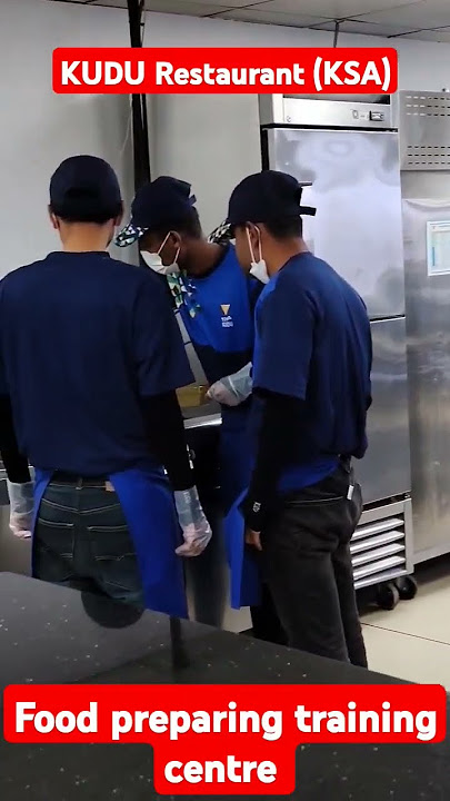 Kudu restaurant food preparing training centre #kudu #restaurant #food #training #foodi #eat