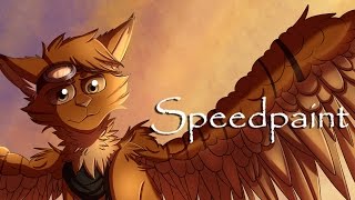 Among the clouds - speedpaint