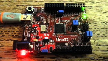 chipKIT task manager blinking two leds