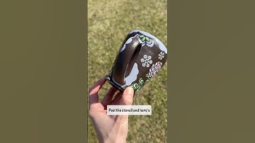 Watch how make and use these vinyl stencils on pottery! #artprocess  #potteryartist #pottery