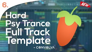 Hard Psytrance Full Track Template - Fl Studio Playthrough Free Flp