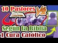 10 Pastores vs Cura Católico (COMPLETO) Debate y preguntas y respuestas