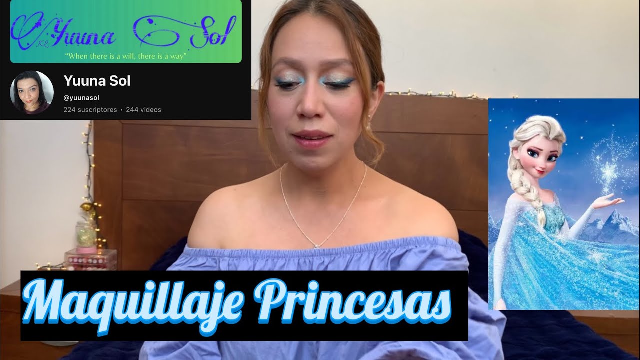✨SERIE PRINCESAS INSPIRACIÓN ❄️ELSA❄️@yuunasol  Colaboración✨