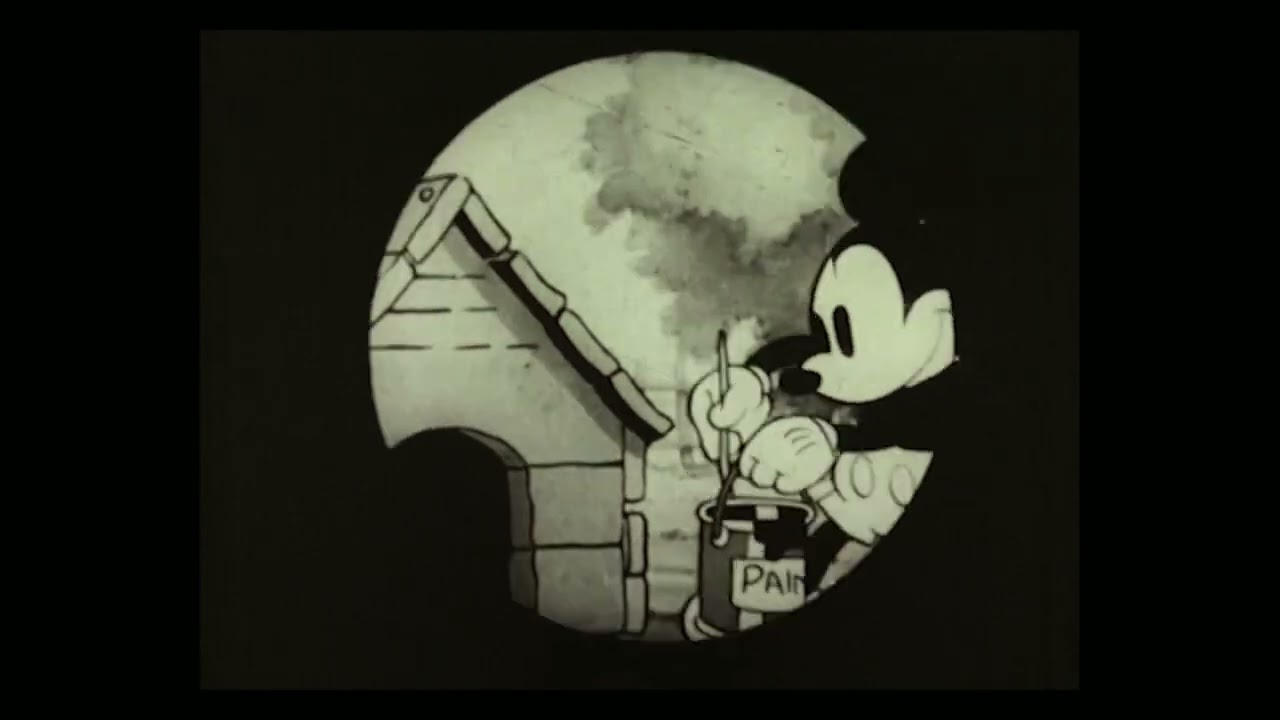 Mickey Mouse - Mickey's Kangaroo (1935) original United Artists titles - fixed