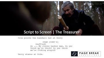 Script to Screen | The Treasurer  | Page Break Productions