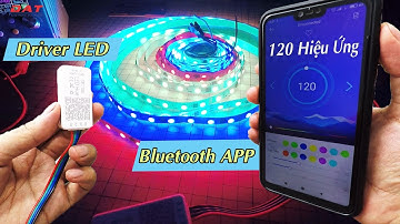 Bộ Driver LED RGB  SP110E - Bluetooth APP | Điện tử DAT