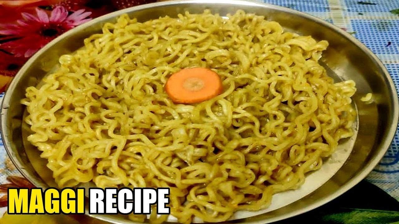 Maggi Recipe Maggi Kaise Banate Hain Maggi ki Kore Banaye Gungun