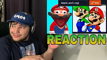 {SMG4} Mario Reacts To AI Generated Images [Reaction] “Oh, this. This Is beautiful”