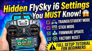 Hidden FlySky i6 Settings You MUST Know! 😱 Full Setup Tutorial for Beginners.