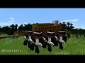 Minecraft coffin dance compilation  funeral meme in minecraft
