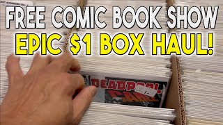 FREE Comic-Con HAUL! EPIC $1 Comic Book Finds w/@PorkRollToysandComics