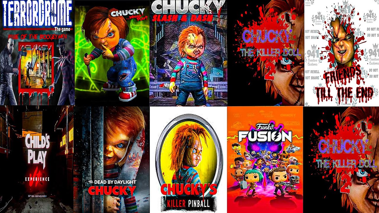 Эволюция игр CHUCKY (2007–2024)