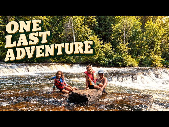 Our Last Summer Weekend at the Cabin | Bear's Birthday, Waterfall + Kids’ Play Area