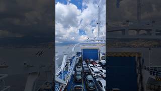 CARONTE &amp; TOURIST Villa S.Giovanni - Messina🚘🛳️ • #traghetto #sicilia #messina #travel #travelshort