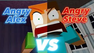 Angry Alex vs Angry Steve vs Edited Angry Alex vs Edited Angry Steve!!!