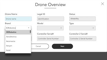 DroneLogbook Inventory   Drones 3 2019