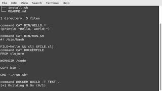 Programming {{ clojure }} hello world