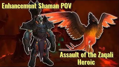 Heroic Assault of the Zaqali - Aberrus  the Shadowed Crucible - Enhancement Shaman POV