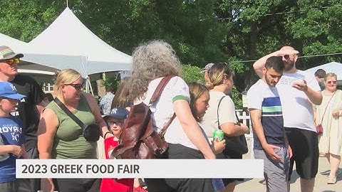Des Moines celebrates 43rd-annual Greek Food Fair