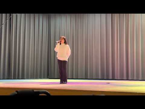 Natalie Samarita Solo Cover (Heather by Conan Gray) - Greenbelt Middle School Winter Chorus Concert