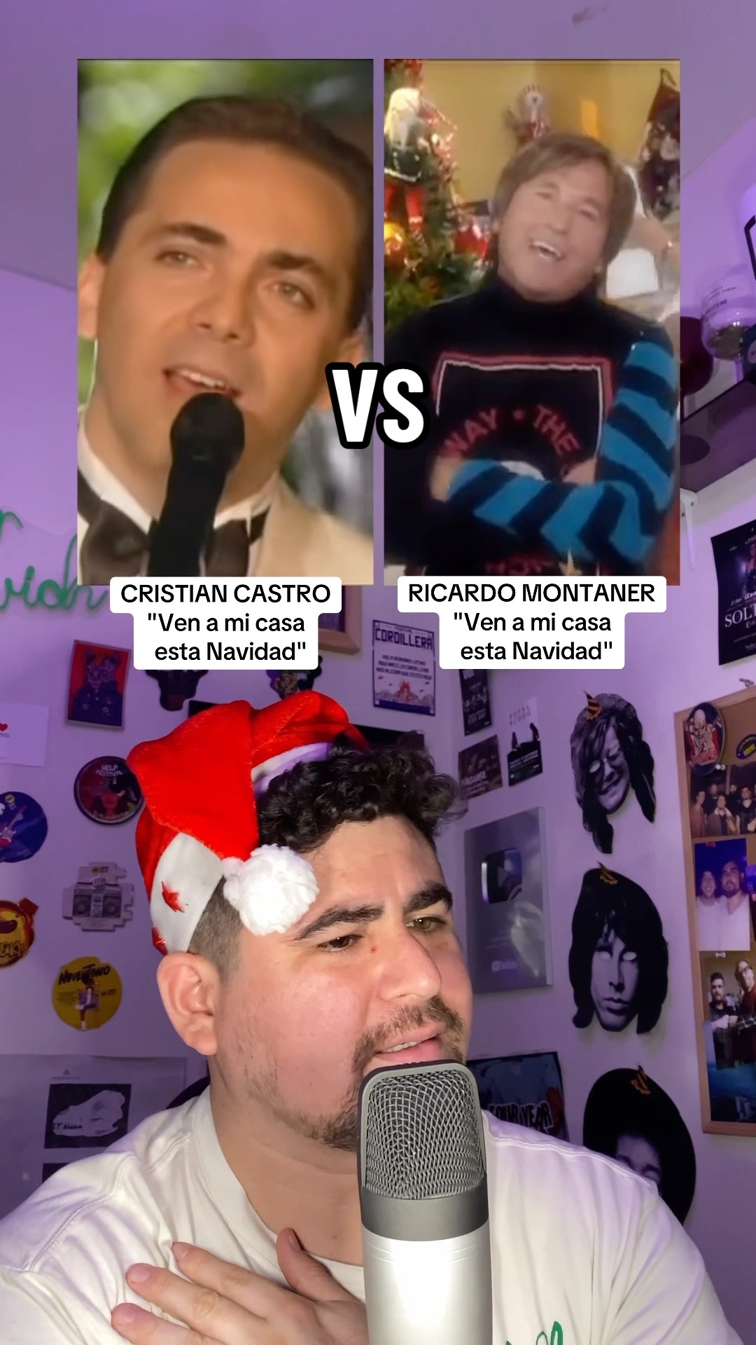 CRISTIAN CASTRO vs RICARDO MONTANER - Ven A Mi Casa Esta Navidad: ¿En quién suena MEJOR? ???