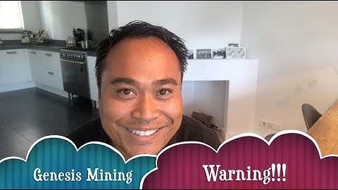 Genesis mining warning: it