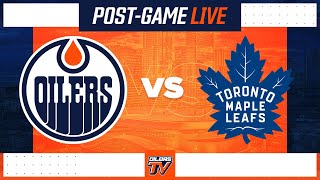 ARCHIVE | Post-Game Coverage - Oilers at Maple Leafs