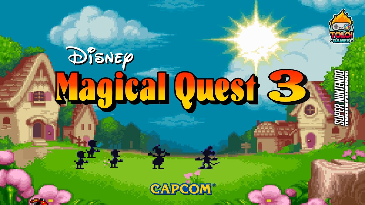 Magical Quest 3 [SNES] Gameplay até zerar!