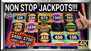 ⭐OMG! NON STOP JACKPOTS! TRIPLE CHARM JOURNEY SLOT | HIGH LIMIT | PT 1