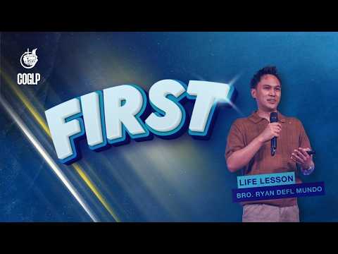 Sunday Online Worship | May 24 (Life Lesson/First)
