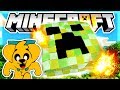 MINECRAFT: Tarta de CREEPER EXPLOSIVA 🧨 en la vida real con MIKECRACK