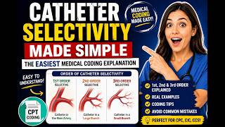 Catheter Selectivity Made Simple | The Easiest Medical Coding Explanation