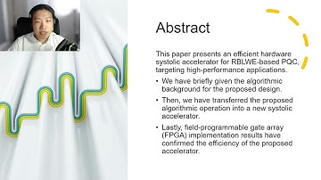 Work-in-Progress: High-Performance Systolic Hardware Accelerator for RBLWE-based Post-Quantum ...
