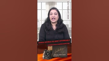 Nvidia unveils its most affordable ‘generative AI supercomputer’ #shortsvideo