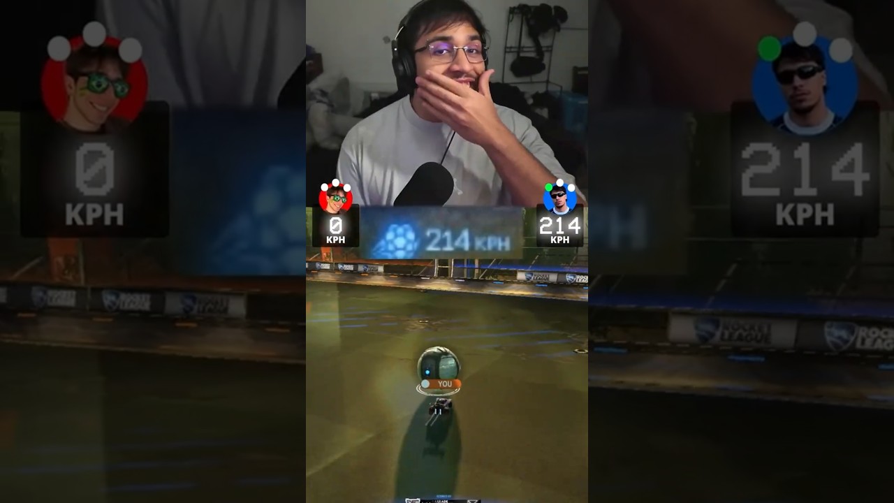 ACHO QUE FIZ O IMPOSSÍVEL KKKKK ⚽ #rocketleague