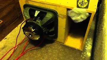 Massive Slot Ported Box, Kicker L7