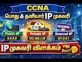 CCNA | Private and Public IP Address | Reserved IP Addresses – விளக்கம் (தமிழில்)