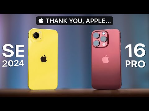 iPhone 16 Pro vs. iPhone SE 2024 